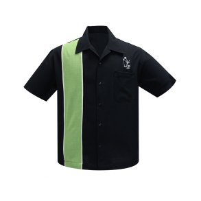 Steady Clothing Palm Springs Cocktail Button Up Black skjorte