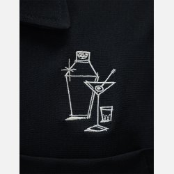 Steady Clothing Palm Springs Cocktail Button Up Black skjorte