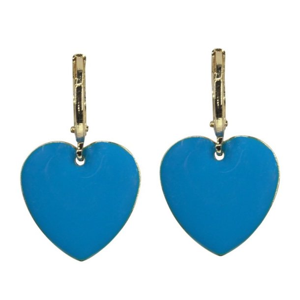 Urban Hippies �reringe - Hjerte Capri Blue