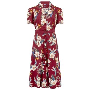 Charlene vinrd hawaii skjortekjole