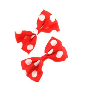 2 rde sljfer med polkadots