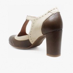 Ada smuk brun og beige sko