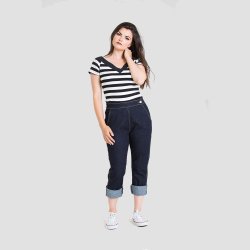 Charlie Denim Capri