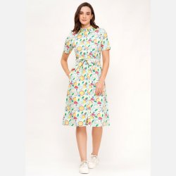 Circus Retro Lemonade pencil skjortekjole