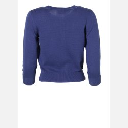 Circus Organic Waffle cardigan Blue