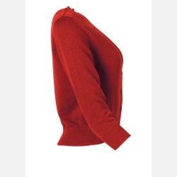  Circus Organic Waffle cardigan Brick