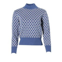 Circus Polka sweater i Bl (Eco)