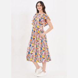 Circus Venus kjole med caprmer