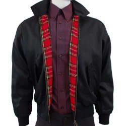 Sort Harrington jakke