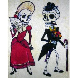 Mexicansk Postkort Fiesta