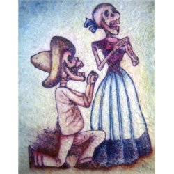 Mexicansk Postkort Novios