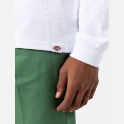 Dickies Aitkin Langrmet T-shirt White/Honey Gold