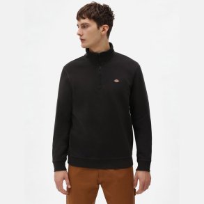 Dickies Oakport Quarter Zip Black