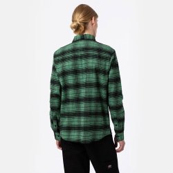 Dickies Evansville Skjorte Dark Ivy