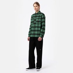 Dickies Evansville Skjorte Dark Ivy