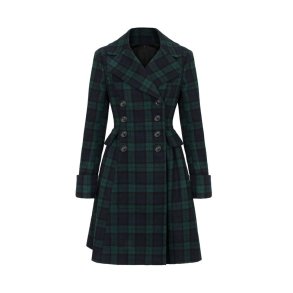 Alessandra Vintage ternet frakke