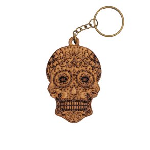 Mexicansk nglering Flower Skull