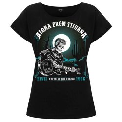 Mexican Mob Aloha from Tijuana kvinde t-shirt