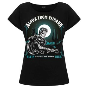 Mexican Mob Aloha from Tijuana kvinde t-shirt