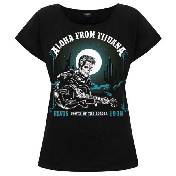 Mexican Mob Aloha from Tijuana kvinde t-shirt