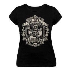 Mexican Mob Viva Mexico Cabrones kvinde t-shirt