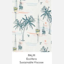 Circus Palm kjole med caprmer