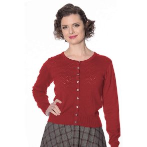 Piontelle strik cardigan i Rd