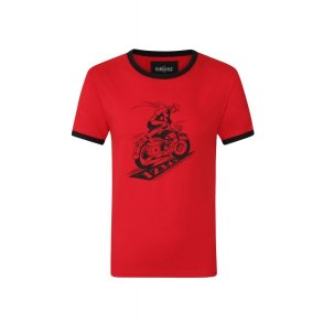 Ringer Biker T-Shirt rd