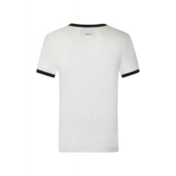 Ringer Biker T-Shirt hvid