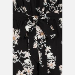 Sagano Skulls and Flowers Jumpsuit