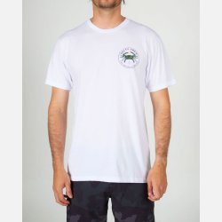 Salty Crew T-shirt - Blue Crabber White
