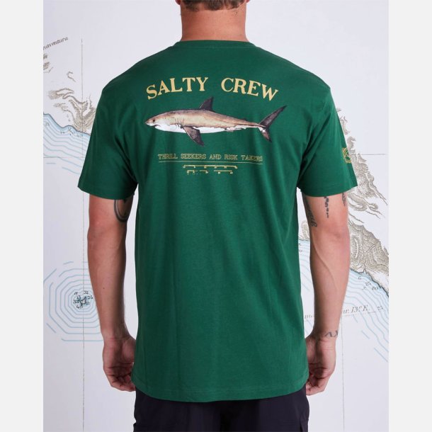 Salty Crew Tee - Bruce Forest Green