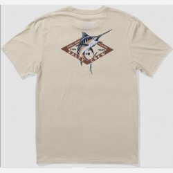 Salty Crew T-shirt Diamond Marlin i beige