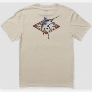 Salty Crew T-shirt Diamond Marlin i beige