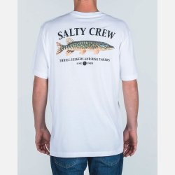 Salty Crew T-shirt - Euro Pike White