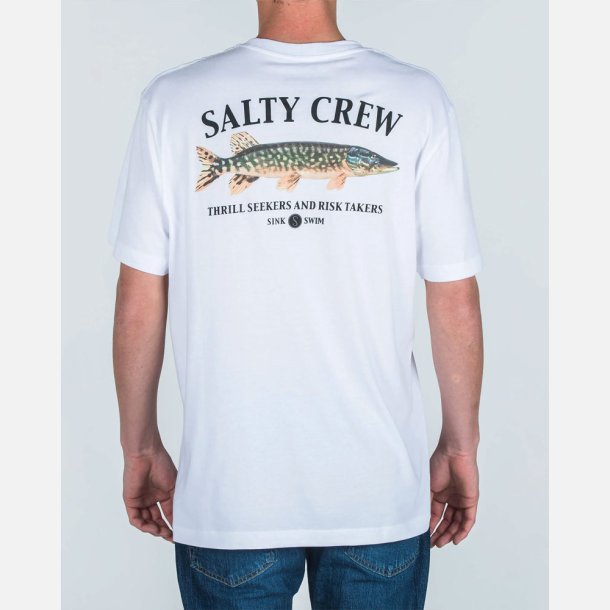 Salty Crew Tee - Euro Pike White