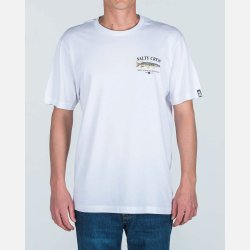 Salty Crew T-shirt - Euro Pike White