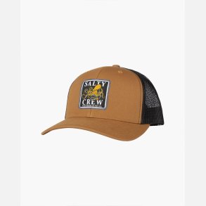 Salty Crew Ink Slinger Retro Trucker Cap Kamelbrun