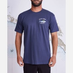Salty Crew T-shirt - Rooster Harbour Blue