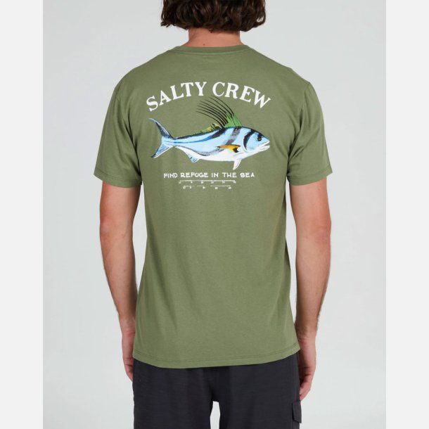 Salty Crew Tee - Rooster Sage Green