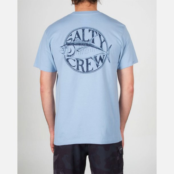 Salty Crew Tee - Tuna Time Marine blue