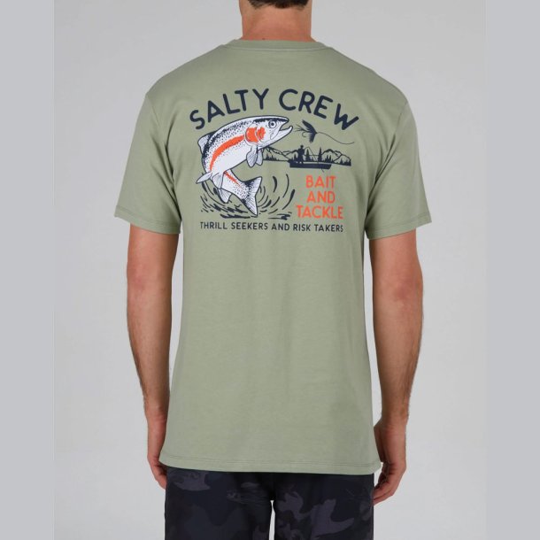 Salty Crew Tee - Fly Trap Dusty Sage