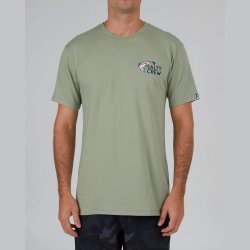 Salty Crew T-shirt - Fly Trap Dusty Sage