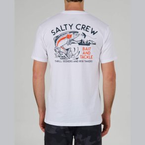 Salty Crew T-shirt - Fly Trap White