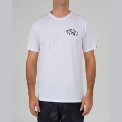 Salty Crew T-shirt - Fly Trap White