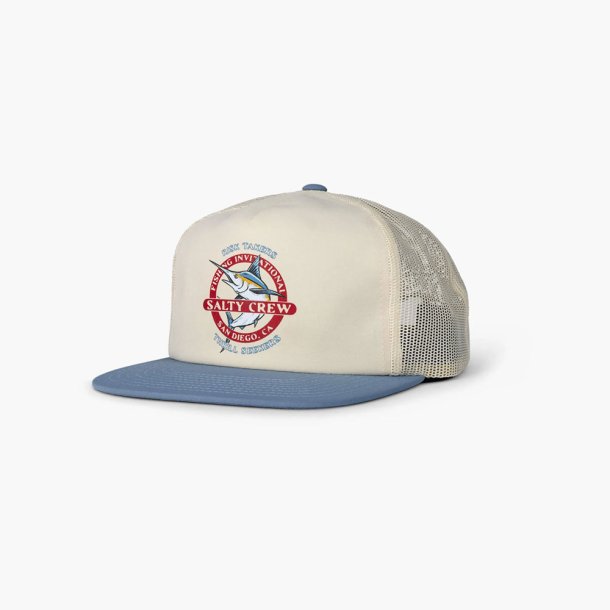 Salty Crew Interclub Trucker Natural Slate