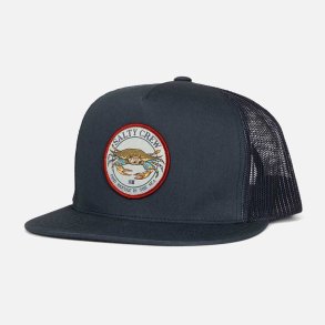 Salty Crew Jimmy Trucker 5 panel kasket med flad skygge Navy