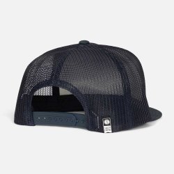 Salty Crew Jimmy Trucker 5 panel kasket med flad skygge Navy