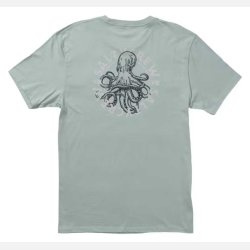 Salty Crew T-shirt- Tentacles lys grn