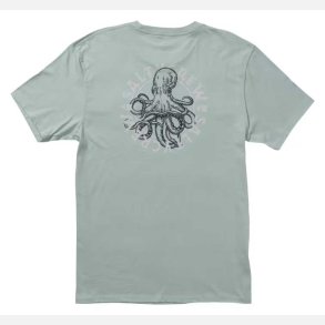 Salty Crew T-shirt- Tentacles lys grn